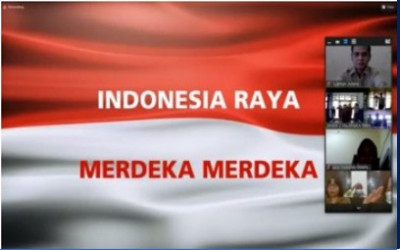 Upacara Virtual Meredam Rindu Pembelajaran Tatap Muka