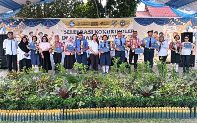 Selebrasi Kokurikuler dan Peringatan HUT SMA Negeri 5 Palangka Raya Berlangsung Meriah